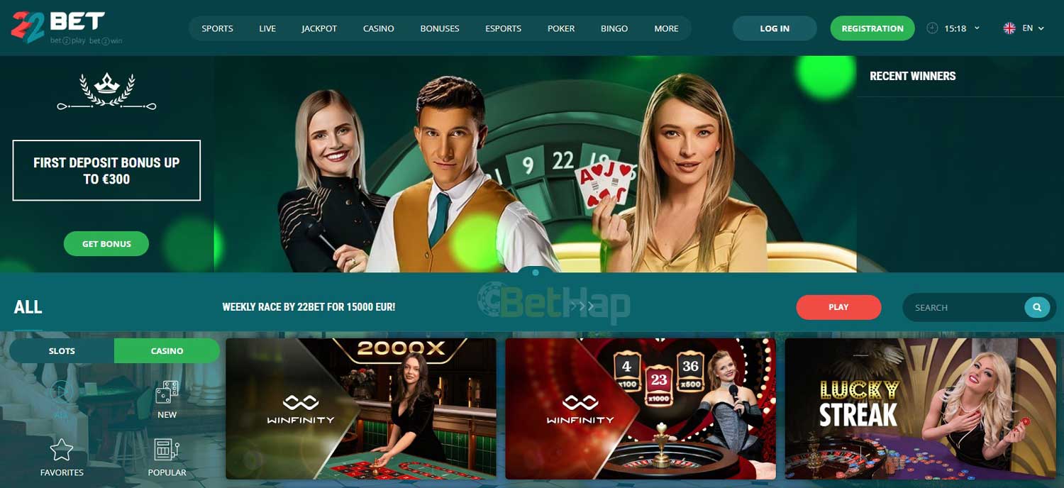 22Bet Casino